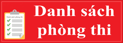 Danh sách phòng thi kiểm tra học kỳ I 2024-2025