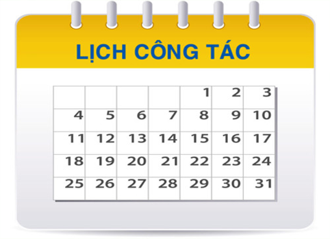 Lịch công tác tuần 21 (14/02/2022-19/02/2022)